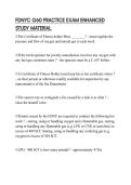 FDNYC G60 PRACTICE EXAM ENHANCED STUDY MATERIAL