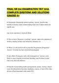 FINAL NR 566 EXAMINATION TEST 2026 COMPLETE QUESTIONS AND SOLUTIONS GRADED A&plus;