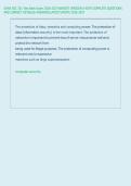 SANS SEC 301 Test Bank Exam 2026-2027NEWEST VERSION A WITH COMPLETE QUESTIONS  AND CORRECT DETAILED ANSWERSLATEST UPDATE 2026-2027 