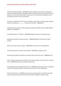 QSP COURSE QUESTIONS WITH COMPLETE SOLUTIONS