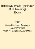 40-Hour RBT Training Study Set 2026 &ndash; Registered Behavior Technician Exam Prep PDF