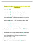PNCB PNP-PC Master Study Set Questions with Correct Answers&vert; Latest Update