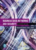 Test Bank  For  Business Data Networks and Security 11th Edition Raymond R&period; Panko&comma; University of Hawai&grave;i at M&amacr;noa Julia L&period; Panko&comma; Weber State University  &lpar;complete edition with rationales&rpar; &lpar;All Chapters Covered&rpar; &lpar;Graded A&plus;&rpar;