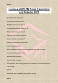 Hondros NURS 212 Exam 2 Questions and Answers 2026
