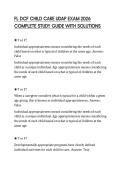 FL DCF CHILD CARE UDAP EXAM 2026 COMPLETE STUDY GUIDE WITH SOLUTIONS
