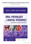 Test Bank for Oral Pathology for the Dental Hygienist&comma; 8th Ed&period; By Olga A&period; C&period; Ibsen and Scott Peters&period; All Chapters Covered &vert; 100&percnt; Verified Answers with Rationales &vert; Latest Edition Exam Prep For 2025&sol;2026