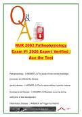NUR 2063 EXAM COMPLETE PACKAGE DEAL
