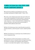 FLORIDA 215 EXAM Q&A 2026 STUDY GUIDE SOLVED QUESTIONS GRADED A&plus;