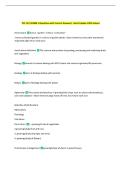 PSS 1411 EXAM 1 Questions with Correct Answers&vert; Latest Update