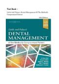 Test Bank For Little and Falace's Dental Management of the Medically Compromised Patient 10th Edition&vert; Latest Edition 2026 