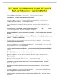 CPC Chapter 1-10 Midterm Practice with all Correct & 100&percnt; Verified Answers &vert;Guaranteed to Pass