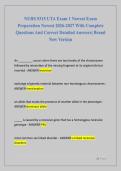 NURS 5315 UTA Exam 1 And 2 Newest Exam Preparation Newest 2026-2027 With Complete Questions And Correct Detailed Answers&vert; Brand New Version