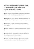 MGT 6311 DIGITAL MARKETING FINAL EXAM COMPREHENSIVE EXAM SCRIPT 2026 QUESTIONS WITH SOLUTIONS
