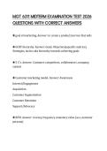 MGT 6311 MIDTERM EXAMINATION TEST 2026 QUESTIONS WITH CORRECT ANSWERS
