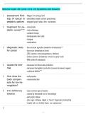 NSG222 exam &num;6 &lpar;units 13 & 14&rpar; Questions and Answers