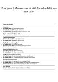 Test Bank for Principles of Macroeconomics&comma; 6th Canadian Edition &vert; 2026 Updated PDF