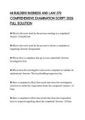 MI BUILDERS BUSINESS AND LAW 370 COMPREHENSIVE EXAMINATION SCRIPT 2026 FULL SOLUTION