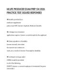 MI LIFE PRODUCER EXAM PREP 134 2026 PRACTICE TEST SOLVED RESPONSES