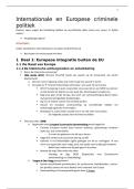 Volledige samenvatting IECP &lpar;Dirk van Daele&rpar;