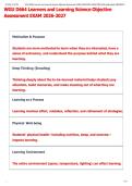 WGU D664 Learners and Learning Science Objective  Assessment EXAM 2026-2027  
