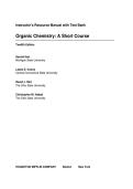 Instructor&rsquo;s Resource Manual with Test Bank for Organic Chemistry&colon; A Short Course&comma; 12th Edition by Harold Hart &vert; 2026 Updated PDF