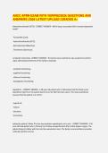ANCC APRN EXAM WITH VERIFIED2026 QUESTIONS AND ANSWERS &vert;2026 LATEST UPLOAD &vert;GRADED A&plus;