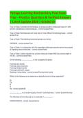 Portage Learning Biochemistry Final Exam  Prep &ndash; Practice Questions & Verified Answers  &vert; Latest Update 2026 &vert; Graded A&plus;