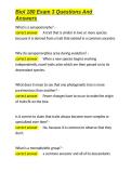 Biol 180 Exam 3 Questions And Answers&period;docx