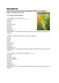 Test Bank &ndash; An Introduction to General&comma; Organic&comma; and Biological Chemistry 13th Edition &lpar;Timberlake&rpar; &vert; Latest Exam Questions & Solutions