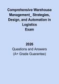 Comprehensive Warehouse Management &ndash; Strategies&comma; Design & Automation in Logistics