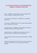 ACCOUNTING 200 EXAM 1 UTK 60 QUESTIONS &  CORRECT ANSWERS LATEST 2026 