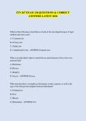 ITN 267 EXAM 120 QUESTIONS & CORRECT  ANSWERS LATEST 2026