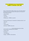 ITN 267 MIDTERM EXAM 170 QUESTIONS &  CORRECT ANSWERS LATEST 2026 