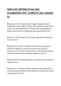 NURS 6521 MIDTERM EXAM 2026 EXAMINATION TEST COMPLETE Q&A GRADED A&plus;