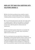 NURS 6531 TEST BANK 2026 QUESTIONS WITH SOLUTIONS GRADED A&plus;