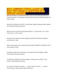 NAVY COMMAND FITNESS LEADER CFL POST TEST GRADE A&plus; QUESTIONS WITH VERIFIED ANSWERS