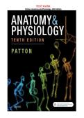Test Bank &ndash; Patton&colon; Anatomy and Physiology 10th Edition &vert; Exam Questions & Solutions
