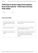 TCEQ Class B Surface Water B test material -Exam B test material - TCEQ Class B Surface Water 2026&excl;&excl;TCEQ Class B Surface Water B test material -Exam B test material - TCEQ Class B Surface Water 2026&excl;&excl;