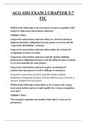 ACG 4101 EXAM 2 CHAPTER 5-7  FIU  QUESTIONS AND ANSWERS 2026