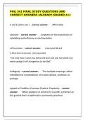 PHIL 341 Final Study Questions&colon; Correct Answers &lpar;Already Graded A&plus;&rpar;