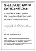 PHIL 341 Exam Prep Package 2026 &vert; Pass Fast with Proven Study Guides & Practice Questions