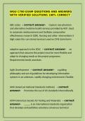 WGU C790 Exam Questions&colon; Verified Solutions 100&percnt; Correct &lpar;Latest&rpar;
