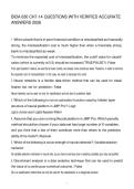 BIDA 630 CH7-14 QUESTIONS WITH VERIFIED ACCURATE