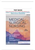 Test Bank For Medical-Surgical Nursing  Concepts for Interprofessional  Collaborative Care 10th Edition by  Donna D&period; Ignatavicius Chapter 1-74