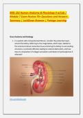 BIOL 252 Human Anatomy & Physiology II w&sol;Lab &vert; Module 7 Exam Review 70&plus; Questions and Answers - Summary &vert; LockDown Browser &vert; Portage Learning