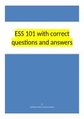 ESS 101 B Exam package deal