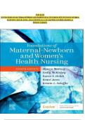 Test Bank for Foundations of Maternal-Newborn and Women's Health Nursing&comma; 8th Edition Sharon Smith Murray