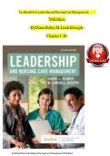 Huber&colon; Leadership & Nursing Care Management&comma; 6th Edition Test Bank &lpar;All Chapters 1-27&rpar;