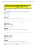 Principles and Practice of Engineering &lpar;PE&rpar; &ndash; Environmental  Examination Questions And Correct Answers &lpar;Verified  Answers&rpar; Plus Rationales 2025&sol;2026 Q&A &vert; Instant Download  Pdf 