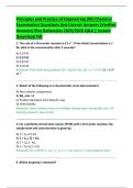 Principles and Practice of Engineering &lpar;PE&rpar; Chemical  Examination Questions And Correct Answers &lpar;Verified  Answers&rpar; Plus Rationales 2025&sol;2026 Q&A &vert; Instant  Download Pdf 